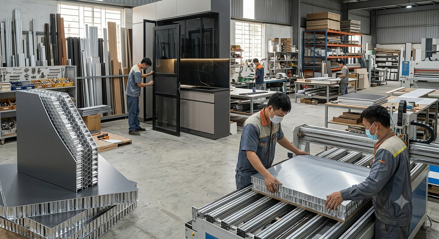 Tấm nhôm nhựa tổ ong là gì và tại sao lại được quan tâm?
