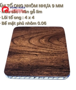 TẤM TỔ ONG GỖ TRẮC 9 MM