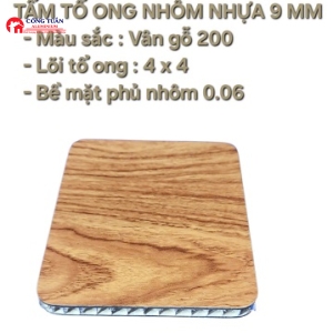 TẤM TỔ ONG GỖ 200 9 MM