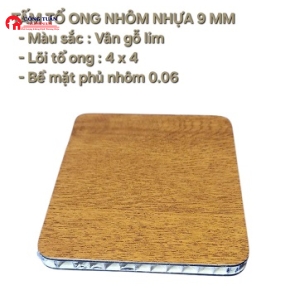 TẤM TỔ ONG GỖ LIM 9 MM